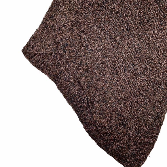 One Size Knit Poncho - Picture 3 of 3